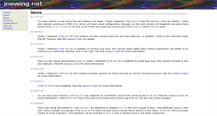Desktop Screenshot of joewing.net